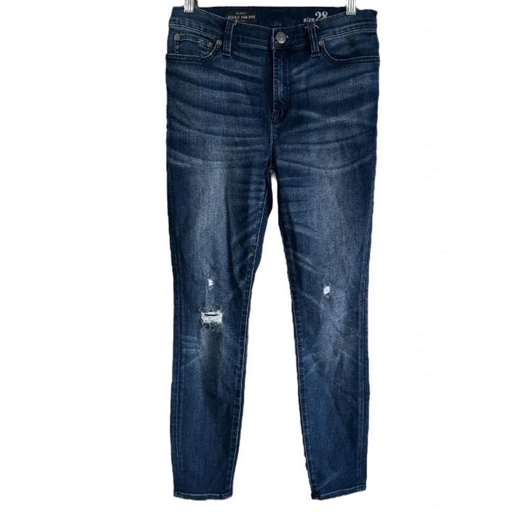 J. Crew lookout high rise distressed jeans 28
